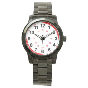 Reloj De Pulsera Vigilancia de la enfermería para hombres de segund