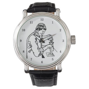 Reloj De Pulsera Vigilancia de la escritura química en Guay muy imp