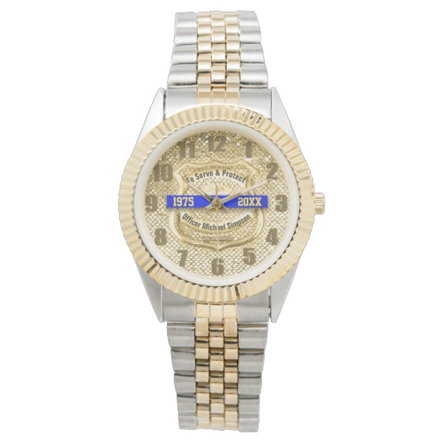 Reloj De Pulsera Vigilancia de la Jubilación (Anverso)