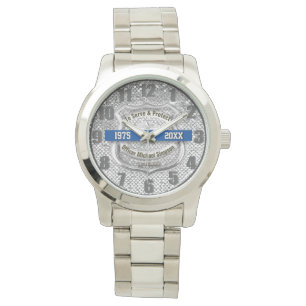 Reloj De Pulsera Vigilancia de la Jubilación de la Ley