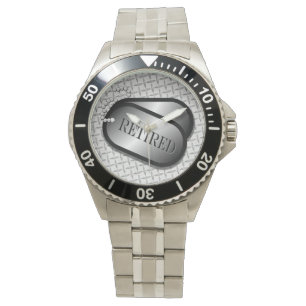 Reloj De Pulsera Vigilancia de la jubilación del servicio