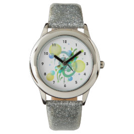 Reloj De Pulsera Vigilancia de la libélula verde azul
