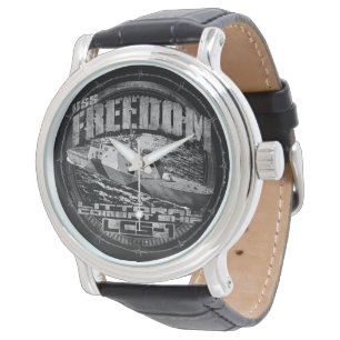 Reloj De Pulsera Vigilancia de la libertad en el buque de combate L