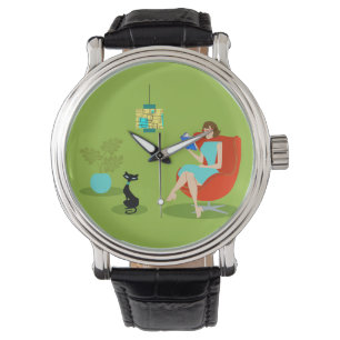 Reloj De Pulsera Vigilancia de la mujer retro