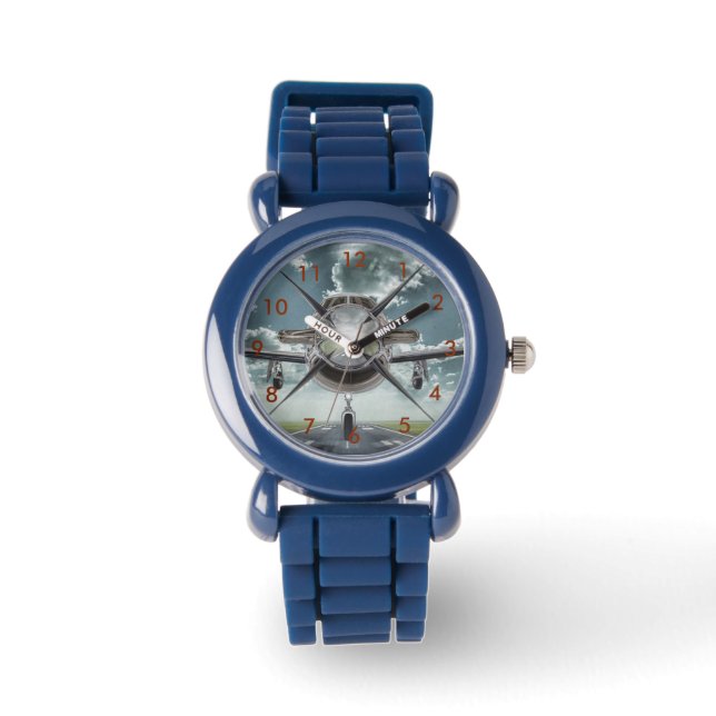 Reloj De Pulsera Vigilancia de la muñeca de aeronaves (Anverso)