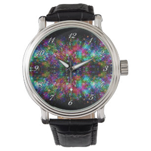 Reloj De Pulsera Vigilancia de la muñeca de espiral de vidrio dest