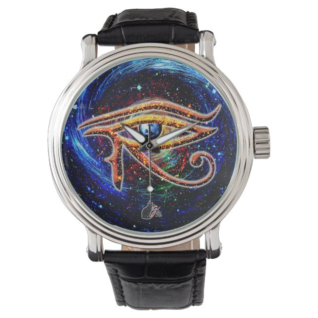 Reloj De Pulsera Vigilancia De La Muñeca De Ojo De Horus (Anverso)