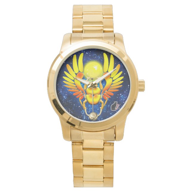 Reloj De Pulsera Vigilancia de la muñeca de Scarab (Anverso)