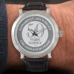 Reloj De Pulsera Vigilancia de la muñeca de servicio de 50 años de