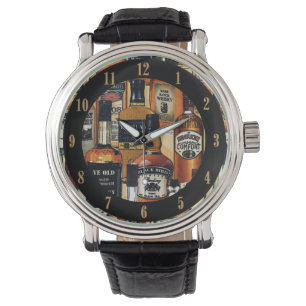 Reloj De Pulsera Vigilancia de la muñeca del patrón de frascos Wh
