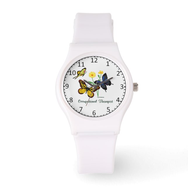 Reloj De Pulsera Vigilancia de la muñeca del terapismo ocupacional  (Anverso)