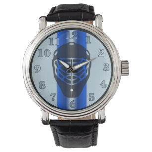 Reloj De Pulsera Vigilancia de la muñequera de hockey de la másca
