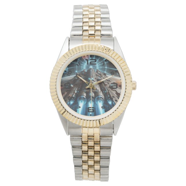 Reloj De Pulsera Vigilancia de la nave espacial (Anverso)
