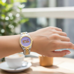 Reloj De Pulsera Vigilancia de la paz