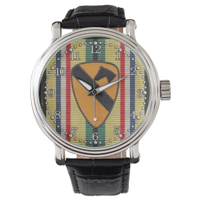Reloj De Pulsera Vigilancia de la Primera División de Caballería de (Anverso)