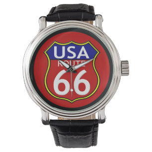 Reloj De Pulsera Vigilancia de la ruta 66