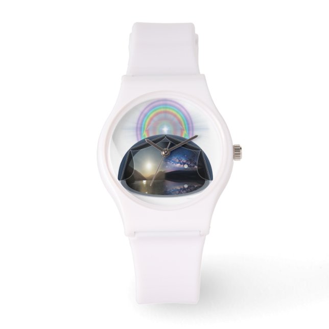 Reloj De Pulsera Vigilancia de la Tierra Plana (Anverso)