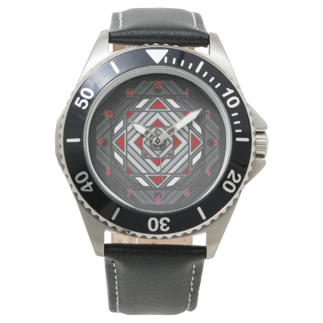Reloj De Pulsera Vigilancia de la visión del túnel (Anverso)