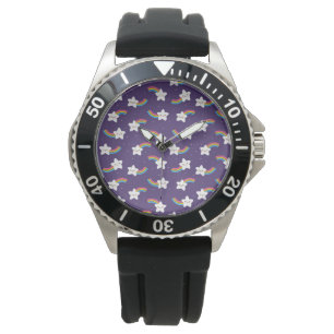 Reloj De Pulsera Vigilancia de las estrellas del arco iris