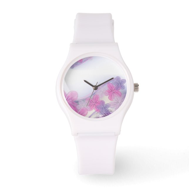 Reloj De Pulsera Vigilancia de las flores de bonito (Anverso)