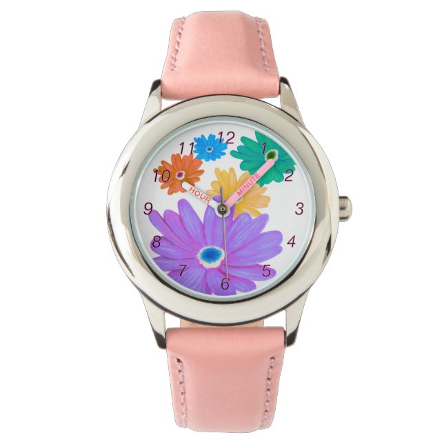 Reloj De Pulsera Vigilancia de las flores de primavera (Anverso)