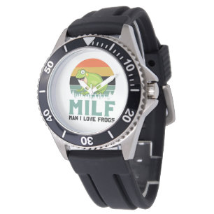 Reloj De Pulsera Vigilancia de las ranas de amor