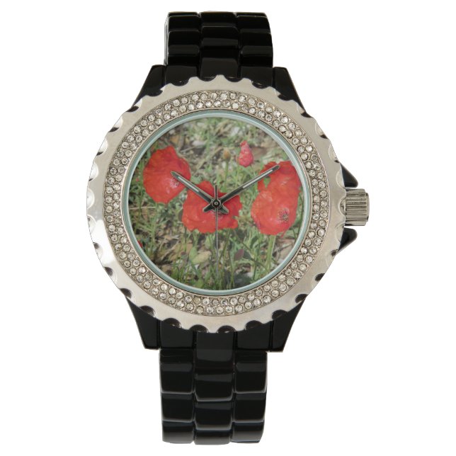 Reloj De Pulsera Vigilancia de los lapachos rojos Corfu (Anverso)