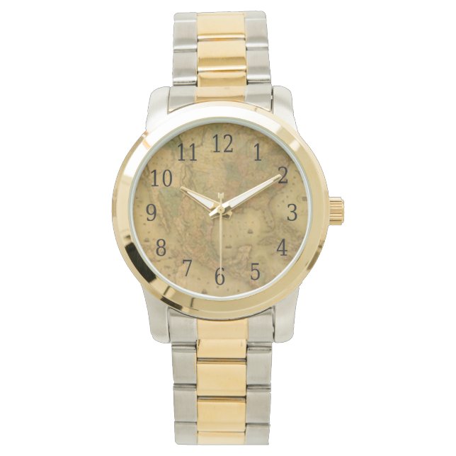 Reloj De Pulsera Vigilancia de mapas de Estados Unidos (Anverso)