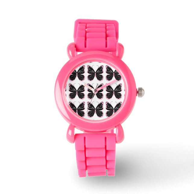 Reloj De Pulsera Vigilancia de mariposas (Anverso)