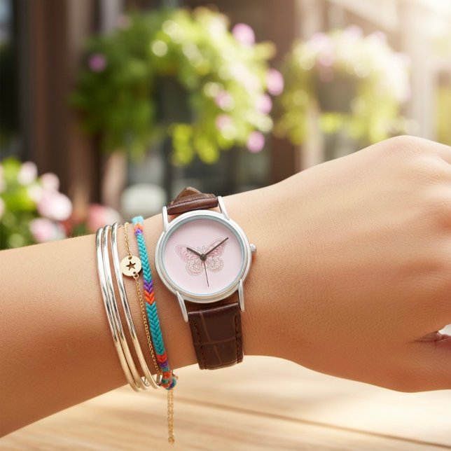 Reloj De Pulsera Vigilancia de mariposas (Subido por el creador)