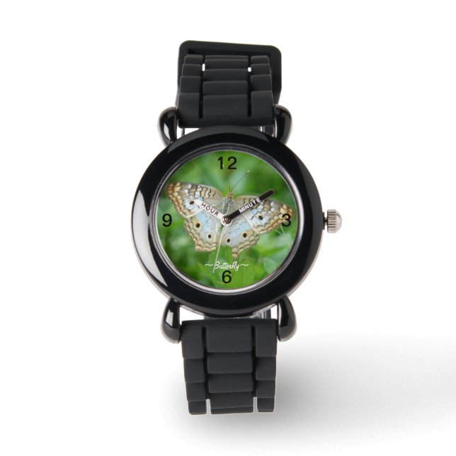 Reloj De Pulsera Vigilancia de mariposas (Anverso)