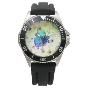 Reloj De Pulsera Vigilancia de mariposas acuáticas