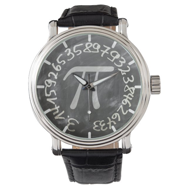 Reloj De Pulsera Vigilancia de matemáticas de Pi Math (Anverso)