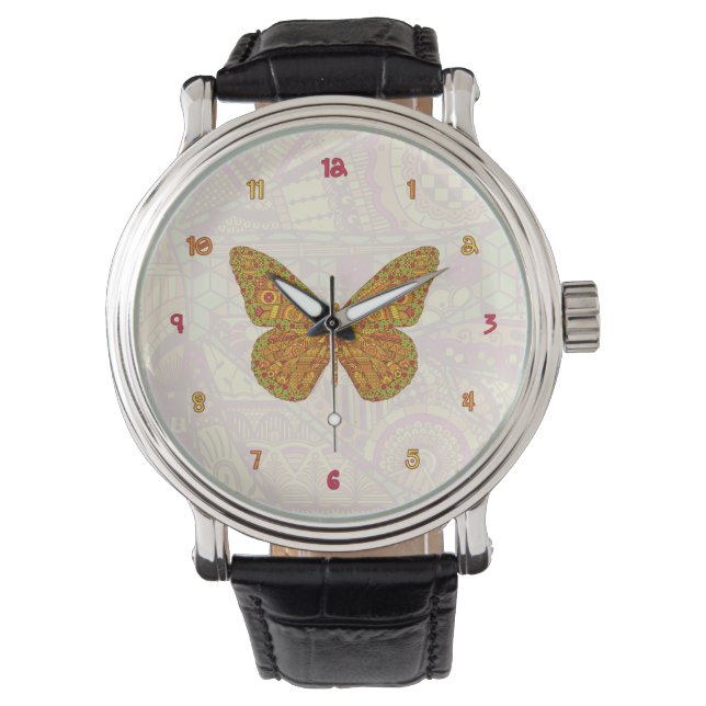 Reloj De Pulsera Vigilancia de monarcas de la India (Anverso)