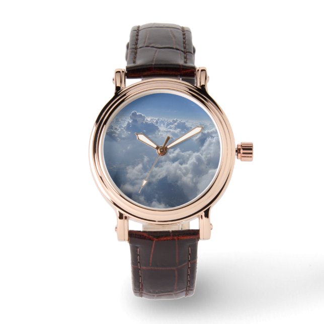 Reloj De Pulsera Vigilancia de nubes (Anverso)