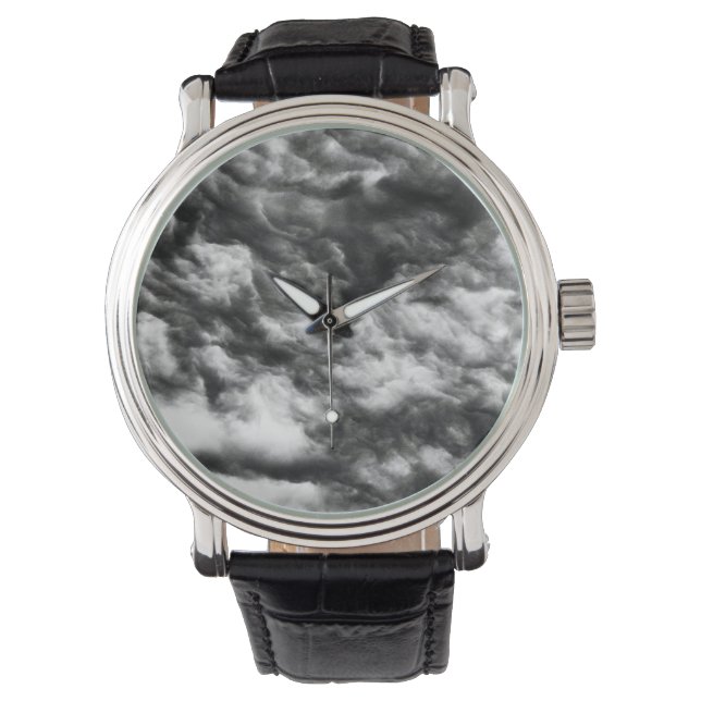 Reloj De Pulsera Vigilancia de nubes de tormenta (Anverso)