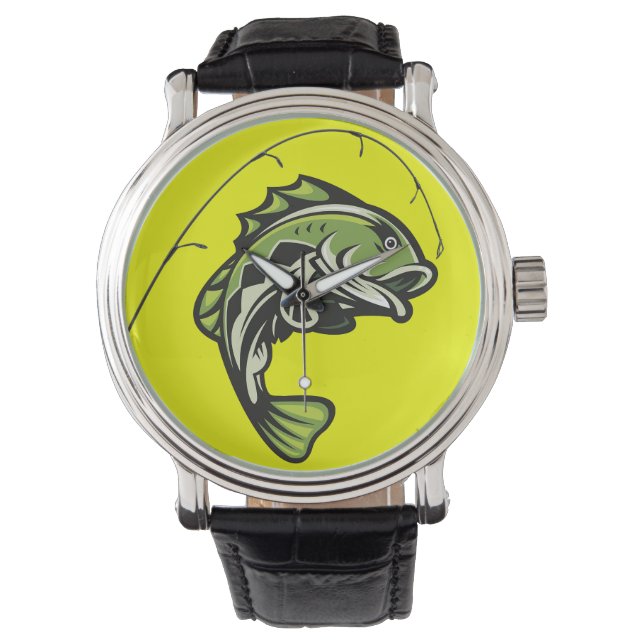 Reloj De Pulsera Vigilancia de pesca (Anverso)