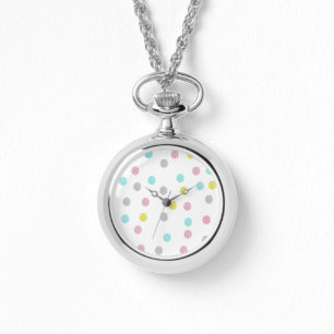 Reloj De Pulsera Vigilancia de puntos de polka pastoral