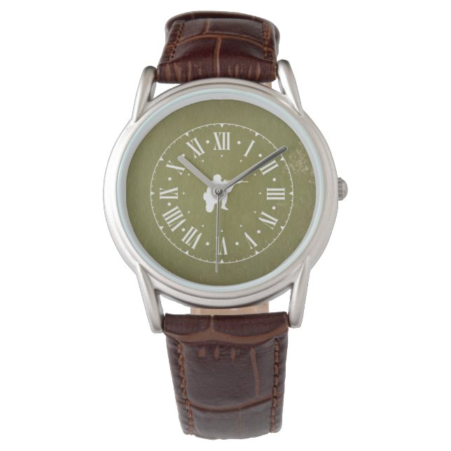 Reloj De Pulsera Vigilancia de rangos del ejército para veteranos (Anverso)