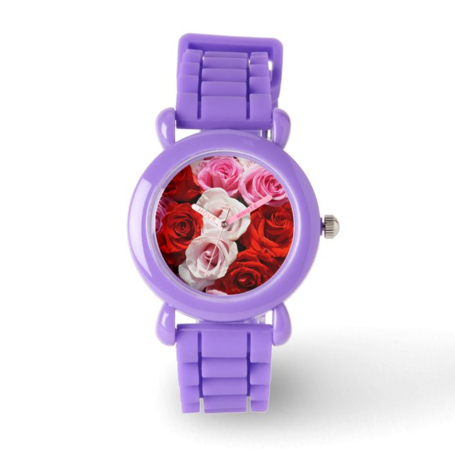 Reloj De Pulsera Vigilancia de Rosas (Anverso)