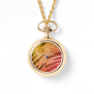 Reloj De Pulsera Vigilancia de Safari de impresión animal