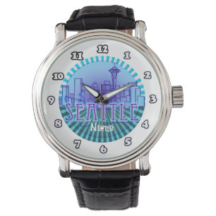 Reloj De Pulsera Vigilancia de Seattle