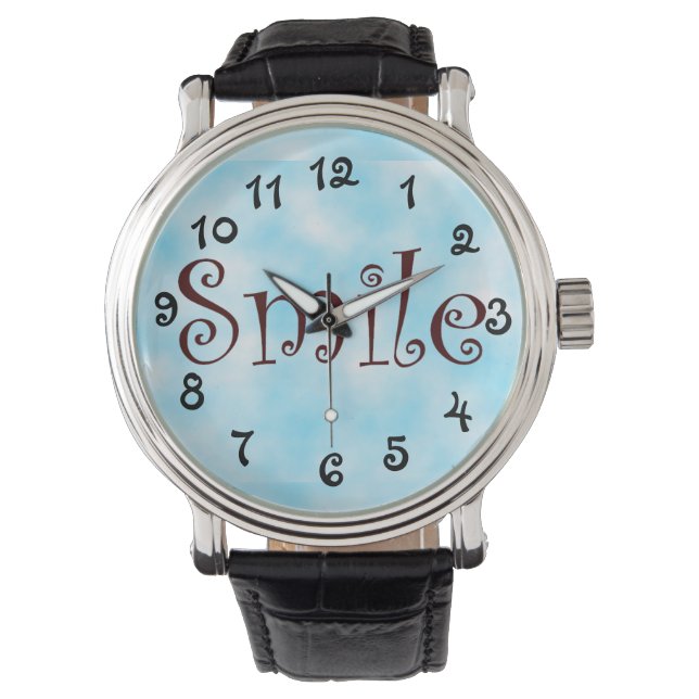 Reloj De Pulsera Vigilancia de sonrisas (Anverso)