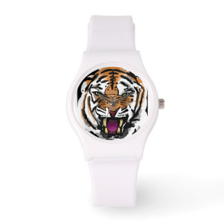Reloj De Pulsera Vigilancia de tigres