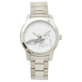 Reloj De Pulsera Vigilancia de tigres por Hevener