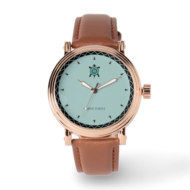 Reloj De Pulsera Vigilancia de tortugas nativas (Anverso)