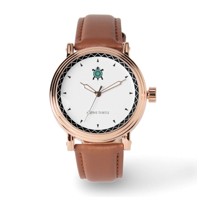 Reloj De Pulsera Vigilancia de tortugas nativas (Anverso)