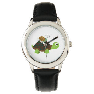 Reloj De Pulsera Vigilancia de tortugas y caracoles
