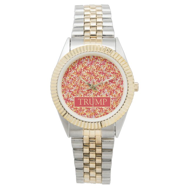 RELOJ DE PULSERA VIGILANCIA DE TRUMP (Anverso)