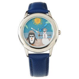 Reloj De Pulsera Vigilancia de vacaciones de navidades